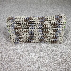 Handmade Crochet Reusable Mop Cover for Swiffer Sweeper Earth Tone Basketweave